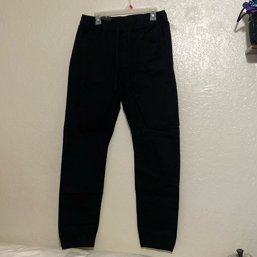 NWT Black Joggers - Picture 2 of 5